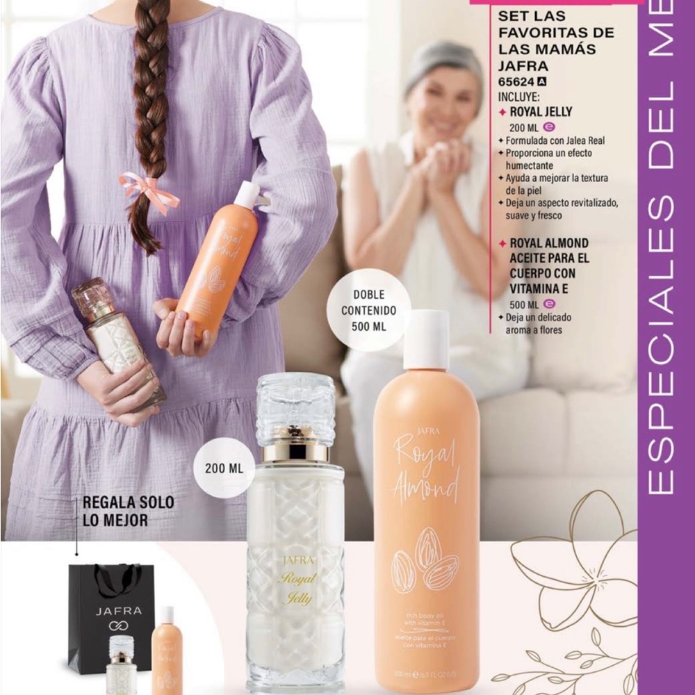 JAFRA Royal Jelly Balm/500 ml almond oil